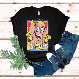 Hot Dog Mustard Cleveland Team Shirt