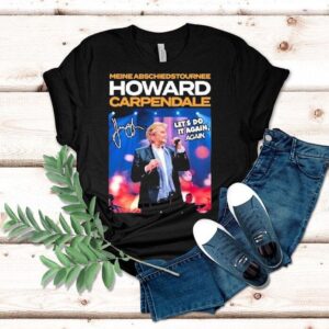 Howard Carpendale Deine Abschiedstour Nee Let’s Do It Again Again Tour 2026 Shirt