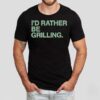 I’d Rather Be Grilling Golfing Shirt