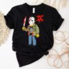 Ice Nine Kills Thank God It’s Friday Celebrating 45 Years Of Fear D’oh Go Into The Woods Jason Voorhees Knife Horror Shirt