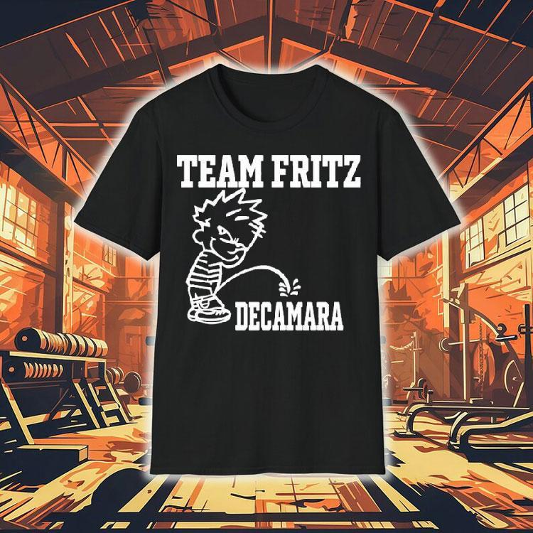 Ike Reese Team Fritz Decamara Pee Shirt Ike Reese Team Fritz Decamara Pee Shirt