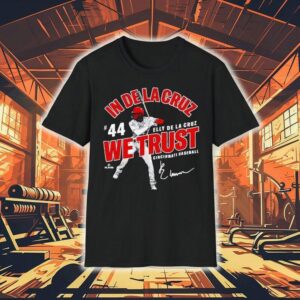 In Elly De La Cruz We Trust Cincinnati Baseball Mlbpa Shirt
