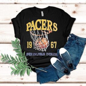 Indiana Pacers Basketball Retro 1967 Shirt Indiana Pacers Basketball Retro 1967 Shirt