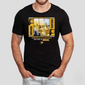 Indiana Pacers Stadium Essentials Skyline Boxout Shirt Indiana Pacers Stadium Essentials Skyline Boxout Shirt