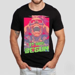 It Has Begun Style Comic Shirt