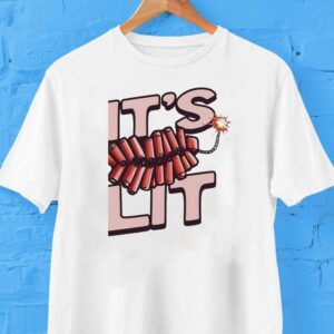 It’s Lit Firecracker 4th Of July Shirt