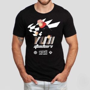 Itadori Yuji Dim Mak X Jujutsu Kaisen Racer Shirt