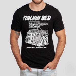 Italian Bed Not A Clean House Sniper Team Position Loopholes Are Hidden Among Randomly Torn Shingles Shirt