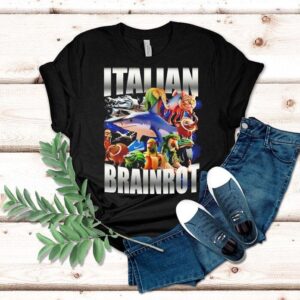 Italian Brainrot Shark Shirt
