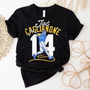 Jac Caglianone 14 Kansas City Royals Baseball Shirt Jac Caglianone 14 Kansas City Royals Baseball Shirt