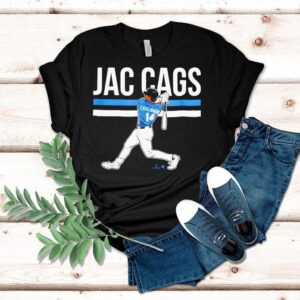 Jac Caglianone Slugger Swing Kansas City Baseball Shirt Jac Caglianone Slugger Swing Kansas City Baseball Shirt