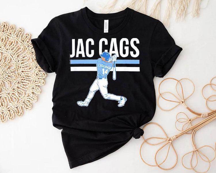 Jac Cags Slugger Swing Kansas City Royals Jac Caglianone Shirt Jac Cags Slugger Swing Kansas City Royals Jac Caglianone Shirt