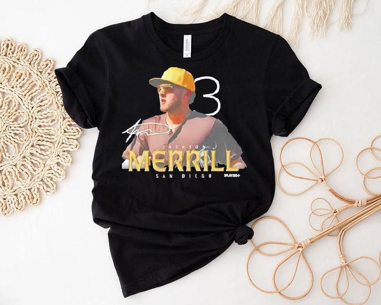 Jackson Merrill San Diego Breakout Series Shirt Jackson Merrill San Diego Breakout Series Shirt