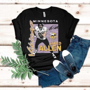 Jared Allen Minnesota Vikings Hof Player Tshirt