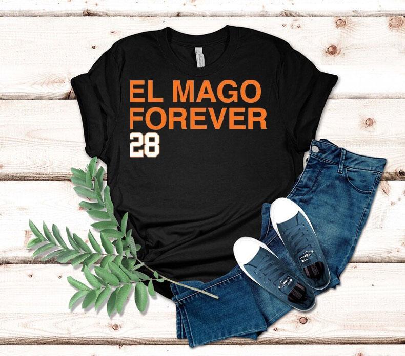 Javier Baez Detroit Tigers El Mago Forever 28 Shirt Javier Baez Detroit Tigers El Mago Forever 28 Shirt