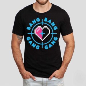 Jazzyguns Bang Bang Gang Gang Heart Shirt Jazzyguns Bang Bang Gang Gang Heart Shirt