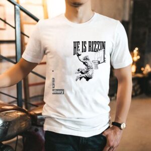 Jesus He Is Rizzin’ Basketball Shirt