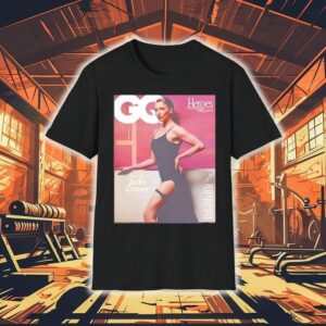 Jodie Comer Cover Star Of British Gq Heroes Issue Photographed By Scandebergs Tshirt