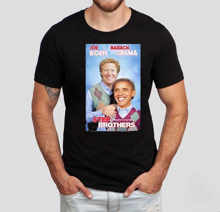 Joe Biden And Barack Obama Step Brothers Photo Shirt Joe Biden And Barack Obama Step Brothers Photo Shirt