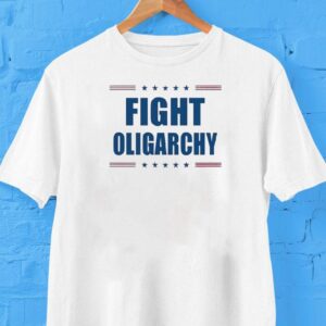 Joey Bragg Wearing Fight Oligarchy Shirt