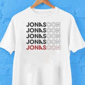 Jonas Brothers Jonascon Repetitive Shirt Jonas Brothers Jonascon Repetitive Shirt