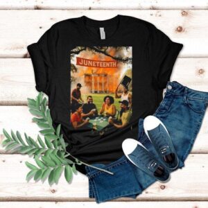 Juneth Roof Is On Fire Shirt