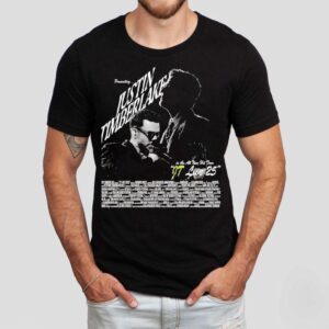 Justin Timberlake Kaunus In The All New Hit Tour It Live Tshirt