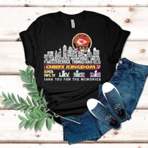 Kansas City Chiefs Kingdom Thank You For The Memories Skyline Names Shirt Kansas City Chiefs Kingdom Thank You For The Memories Skyline Names Shirt
