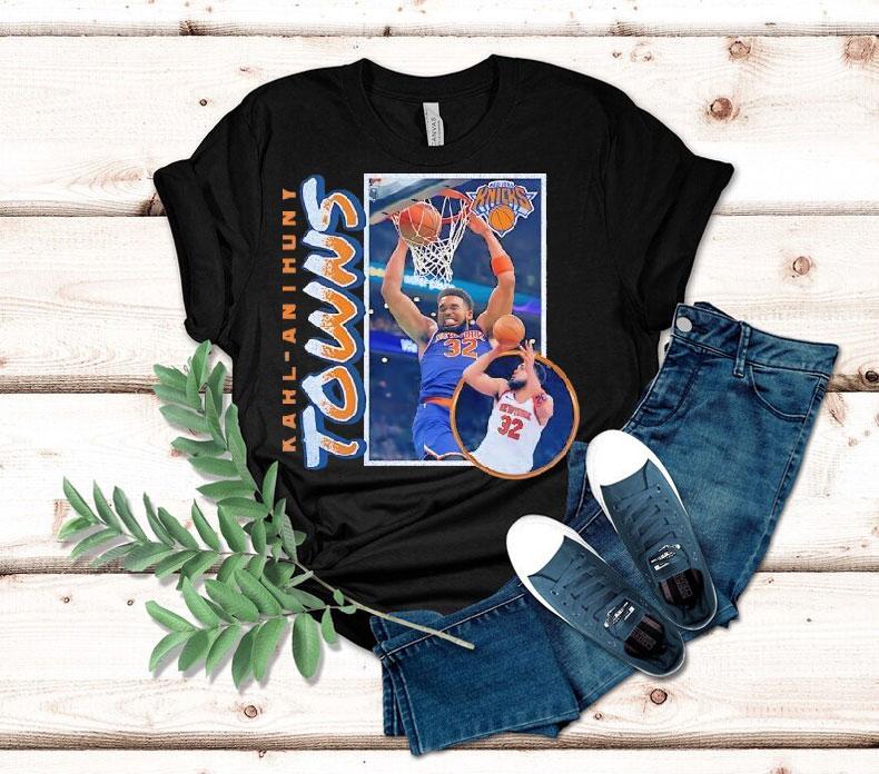 Karl-anthony Towns New York Knicks Basketball Vintage Shirt Karl-anthony Towns New York Knicks Basketball Vintage Shirt
