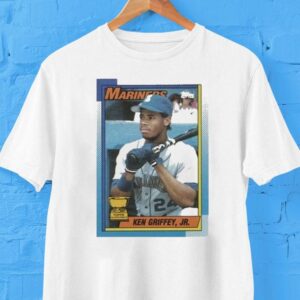 Ken Griffey Jr Acyn Topps Card Seattle Mariners Shirt Ken Griffey Jr Acyn Topps Card Seattle Mariners Shirt