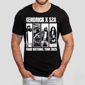 Kendrick Lamar X Sza Grand National Tour 2025 Signature Shirt