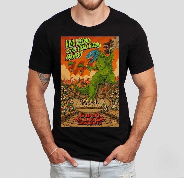 King Gizzard Event Bee Bop Caf Ancient Theatre June 8 10 2025 Shirt King Gizzard Event Bee Bop Caf Ancient Theatre June 8 10 2025 Shirt