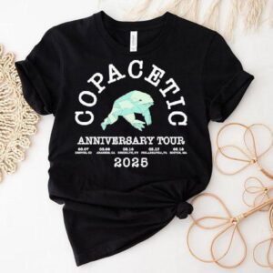 Knuckle Puck 2025 Copacetic Anniversary Tour Paper Frog Shirt Knuckle Puck 2025 Copacetic Anniversary Tour Paper Frog Shirt