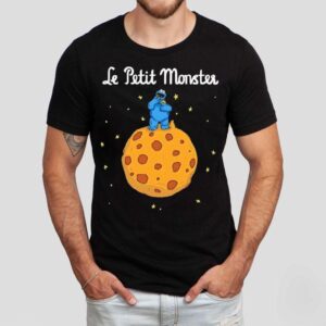Le Petit Monster Cookie Monster In The Style Of Le Petit Prince Tshirt