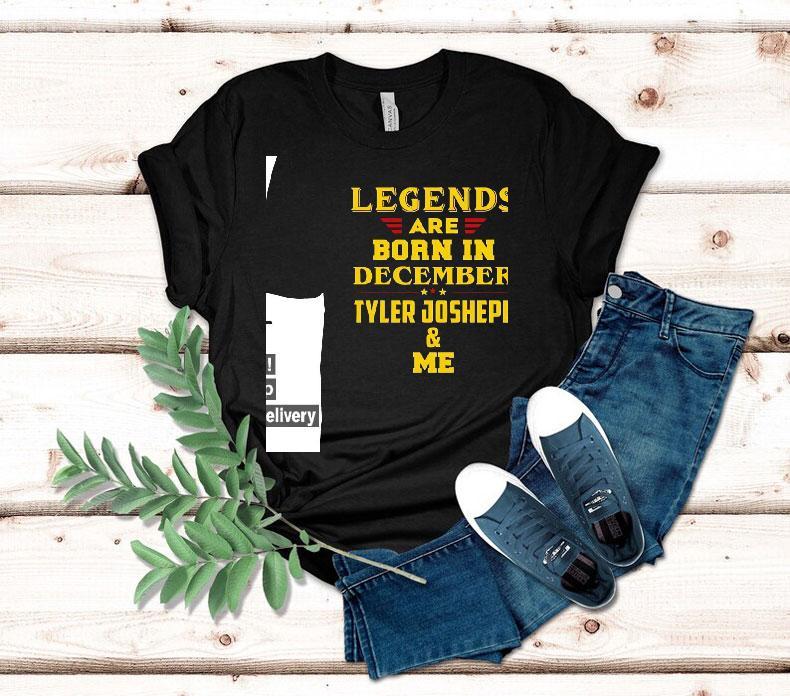 Legends Are Born In December Tyler Joseph Shirt Legends Are Born In December Tyler Joseph Shirt