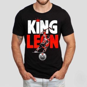 Leon Draisaitl Edmonton Oilers King Leon Shirt