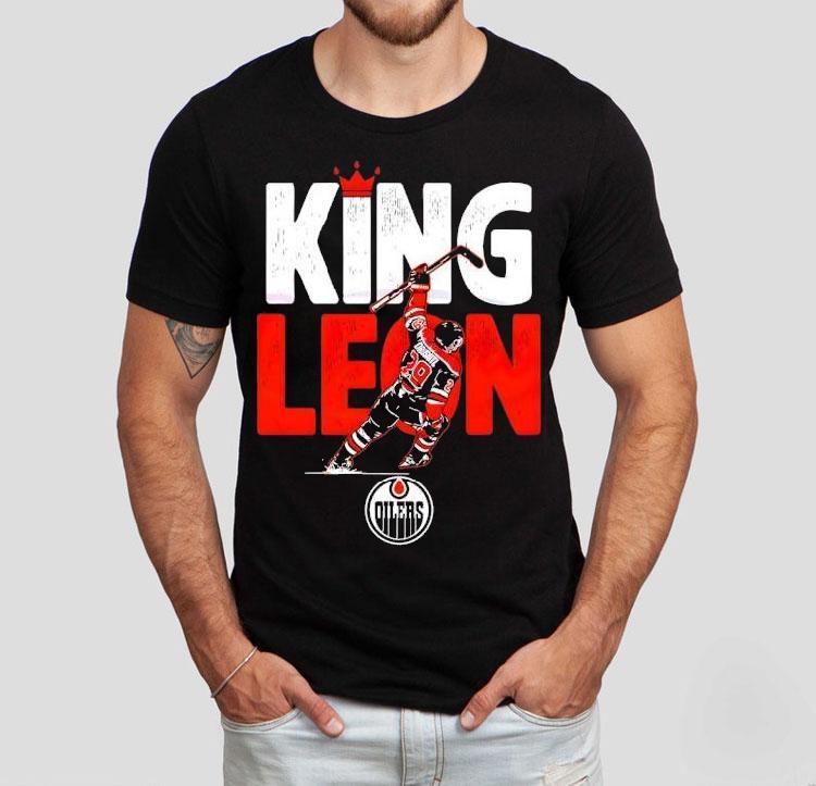 Leon Draisaitl Edmonton Oilers King Leon Shirt Leon Draisaitl Edmonton Oilers King Leon Shirt