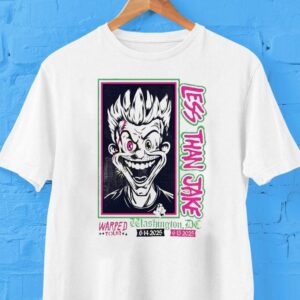 Less Than Jake At Vans Warped Tour 2 Shows In Washington Dc On June 14-15 2025 Shirt