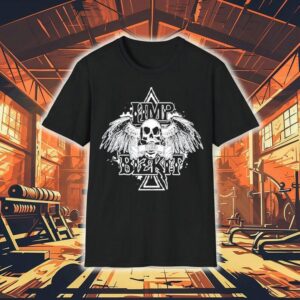 Limp Bizkit Till Death Tour Skull Wings Tshirt