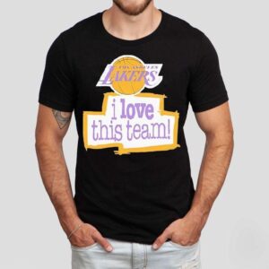 Los Angeles Lakers I Love This Team Shirt Los Angeles Lakers I Love This Team Shirt