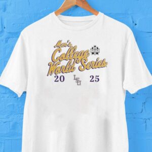 Lsu Tigers 2025 Ncaa Baseball Men’s College World Series Bullpen Ace Shirt
