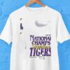 Lsu Tigers 2025 Ncaa National Champs Fighting Tigers Map Shirt