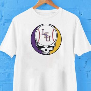 Lsu Tigers In Grateful Dead Logo Shirt