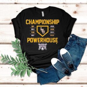 Lsu Tigers National Champions Championship Powerhouse 2025 Shirt