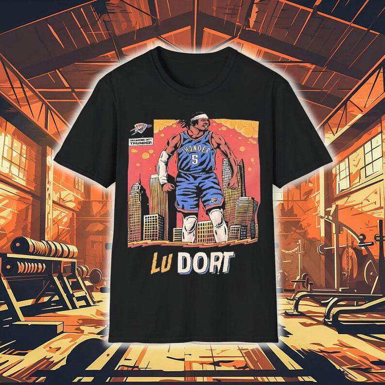 Luguentz Dort Oklahoma City Thunder Basketball Comic Shirt Luguentz Dort Oklahoma City Thunder Basketball Comic Shirt