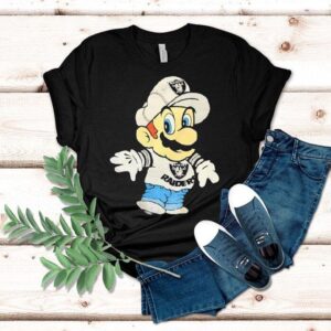 Luigi Las Vegas Raiders Logo Shirt Luigi Las Vegas Raiders Logo Shirt