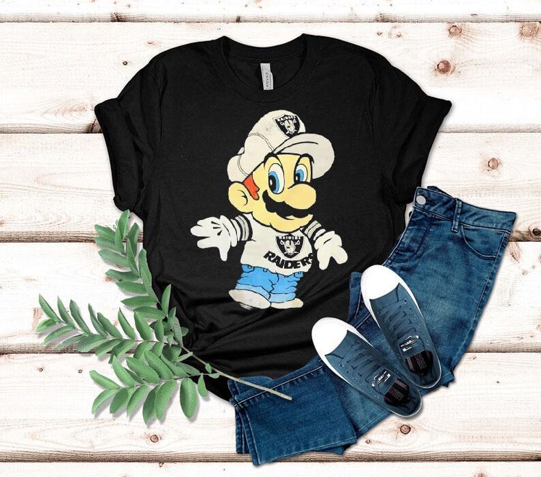 Luigi Las Vegas Raiders Logo Shirt Luigi Las Vegas Raiders Logo Shirt