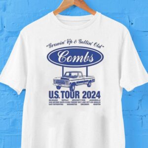 Luke Combs Automotive Repair Growin’ Up And Gettin’ Old Us Tour 2024 Shirt