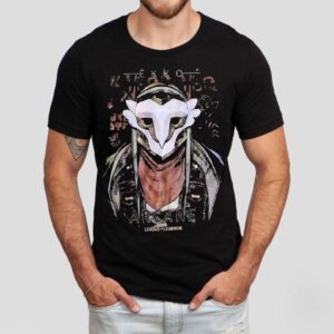 Masked Ekko Bust League Of Legends Arcane Shirt