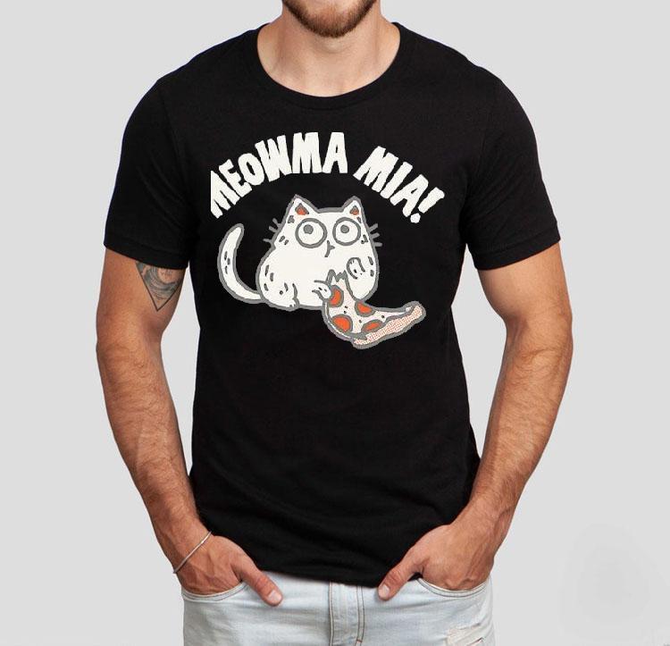 Meowma Mia Pizza Shirt Meowma Mia Pizza Shirt